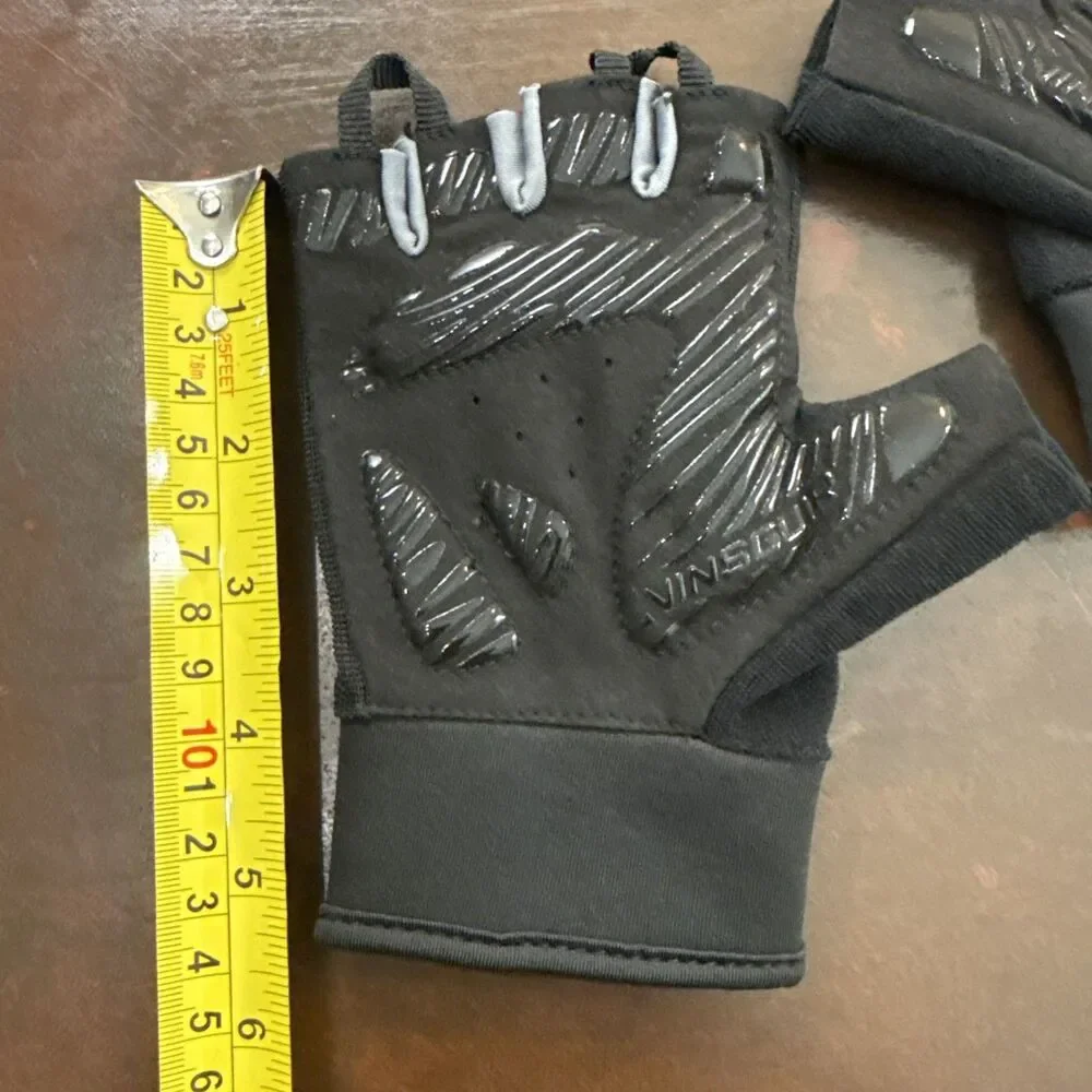 Vinsguir Workout Training Gloves Unisex Fitness weightlifting Multiuse black Gym - Picture 4 of 8